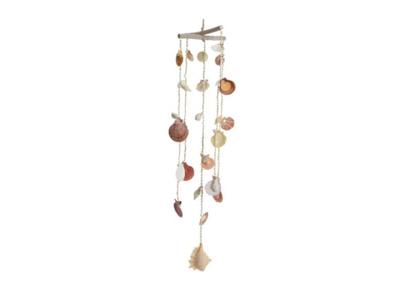 Windgong schelpen hang 20x81cm