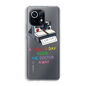 Smile: Xiaomi Mi 11 Transparant Hoesje