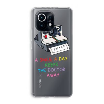 Smile: Xiaomi Mi 11 Transparant Hoesje