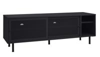 Tv-meubel Veep Zwart Metaal 160cm - Giga Living