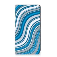 Samsung Galaxy A52 Hoesje met Magneet Waves Blue