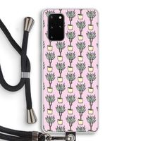 Boompje: Samsung Galaxy S20 Plus Transparant Hoesje met koord