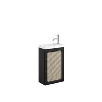 Crosswater Alo fonteinset - 40x22cm - zwart rotan AL4000FBR Crosswater Alo fonteinset - 40x22cm - zwart rotan AL4000FBR