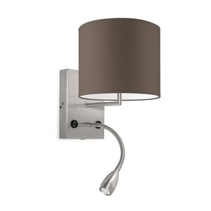 wandlamp read bling Ø 20 cm - taupe