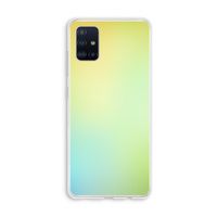 Minty mist pastel: Galaxy A51 4G Transparant Hoesje Minty mist pastel: Galaxy A51 4G Transparant Hoesje
