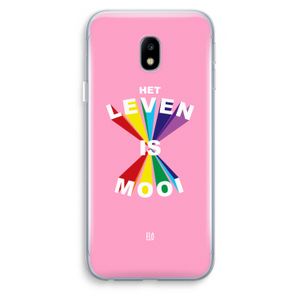 Het Leven Is Mooi: Samsung Galaxy J3 (2017) Transparant Hoesje