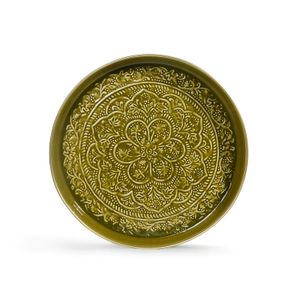 BAZAR DE LUXE - Berbere - Dienblad 45,5cm Olive