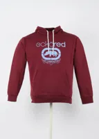 Regular Eckored Hoodie in Red size L