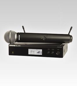 Shure BLX24R/SM58 Zwart Microfoon voor podiumpresentaties