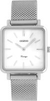 OOZOO Timepieces Horloge Vintage Zilver | C9840