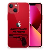 Apple iPhone 13 Silicone-hoesje Pistol DTMP