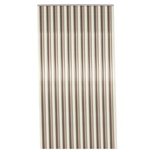 Vliegen/insecten gordijn Aruba - bruin/beige - PVC - 90 x 200 cm - vliegengordijn
