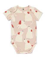 HEMA Romper Katoen Met Stretch Beige (beige)