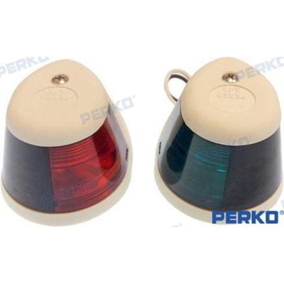 Kit luces de navegación (babor - estribor) GS10028 - PAR LUCES NAV. VERT C/BLANCO