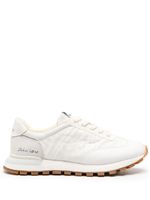 Premiata baskets John en cuir - Blanc