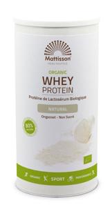 Mattisson Wei Whey proteine naturel 80% bio