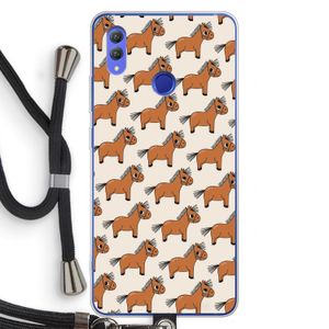 Pony: Honor Note 10 Transparant Hoesje met koord