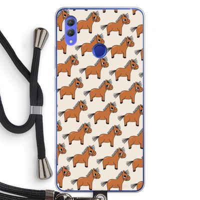 Pony: Honor Note 10 Transparant Hoesje met koord