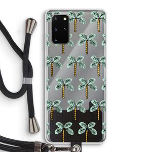 Paradise: Samsung Galaxy S20 Plus Transparant Hoesje met koord