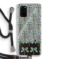 Paradise: Samsung Galaxy S20 Plus Transparant Hoesje met koord