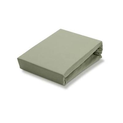 Jersey Soft Topper Hoeslaken Light Olive | 140 x 220 cm | Groen