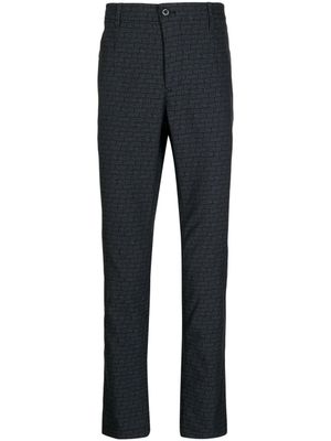 MASTER BUNNY EDITION pantalon imperméable à logo - Bleu