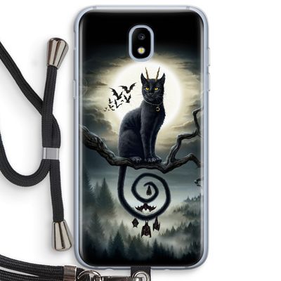 Moonlight Companions: Samsung Galaxy J5 (2017) Transparant Hoesje met koord