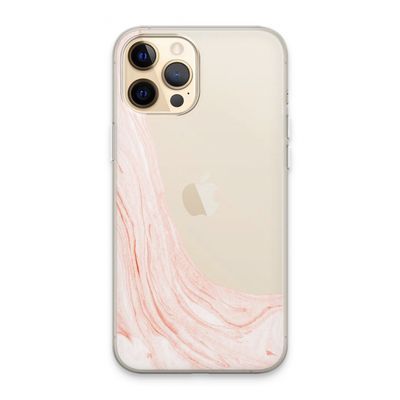 Peach bath: iPhone 13 Pro Max Transparant Hoesje