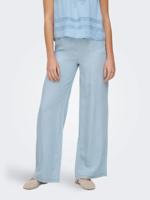Only Onlcharis Life Pull Up Tie Pants Wvn Cc Broek 4910648 Light Blue Denim