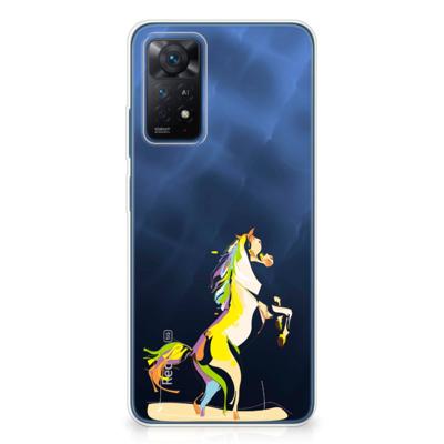 Xiaomi Redmi Note 11 Pro 5G Telefoonhoesje met Naam Horse Color Xiaomi Redmi Note 11 Pro 5G Telefoonhoesje met Naam Horse Color