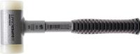 Halder kunststofhamer | lengte 305 mm hoofd-d. 45 mm | stalen buis terugslagvrij | hard nylon wit | 1 stuk - 3377.045 3377.045