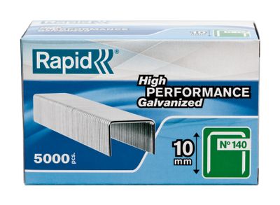 Rapid Nieten Type 140 Gegalvaniseerd, Box 5000st Lengte 10mm