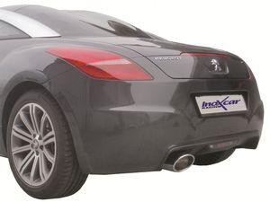 InoxCar uitlaat passend voor Peugeot RCZ 1.6THP (156pk) 2010- 150x105 Oblique IXPERCZ01150