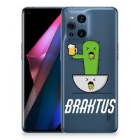 OPPO Find X3 | X3 Pro Telefoonhoesje met Naam Braktus - thumbnail