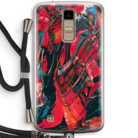 Endless Descent: LG K10 (2016) Transparant Hoesje met koord