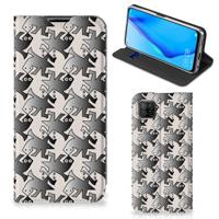 Huawei P40 Lite | Hoesje maken | Salamander Grey