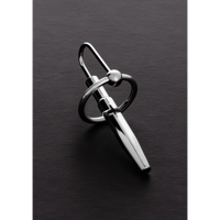 Steel by Shots Wedge Plug Ring - HOLLOW - 1,0 / 2,5 cm