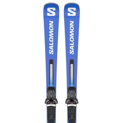 Salomon E S/Race SL 10 + Mi12 GW F80 Ski Race Blue/White 170