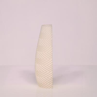 Felicia 3D wandvaas 18x8x5cm Wit