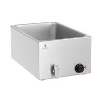 Bain Marie - 600 W - GN 1/1 - zonder bak - aftapkraan