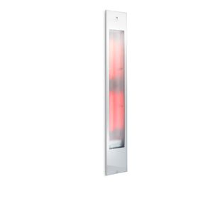 Sunshower Pure XL 2.0 White Infrarood Inbouwapparaat 19.9x123.8x10 cm Aluminium Wit