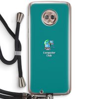 Win98: Motorola Moto G6 Transparant Hoesje met koord