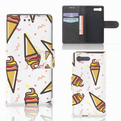 Sony Xperia X Compact | Book Cover | Icecream