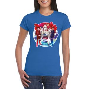 Officieel Toppers in concert 2019 t-shirt blauw dames 2XL  -