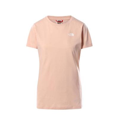 The North Face T-shirt Simple Dome roze The North Face T-shirt Simple Dome roze