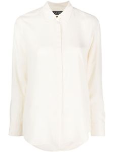 Lauren Ralph Lauren Kristy long-sleeve shirt - Tons neutres