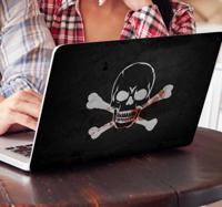 Laptop sticker Piraten
