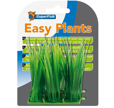 Superfish Easy Plants Carpet 6 cm - Natuurlijke Aquarium Bodembedekker voor Gedetailleerde Aquascapes