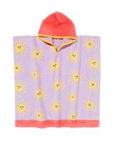 HEMA Kinder Strandponcho 60x60 Zon (multi) - thumbnail