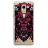 Hell Hound and Serpents: Samsung Galaxy J6 (2018) Transparant Hoesje